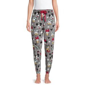 Disney Mickey Mouse NWT Plush Sleep Jogger XS Pants Pajama Lounge